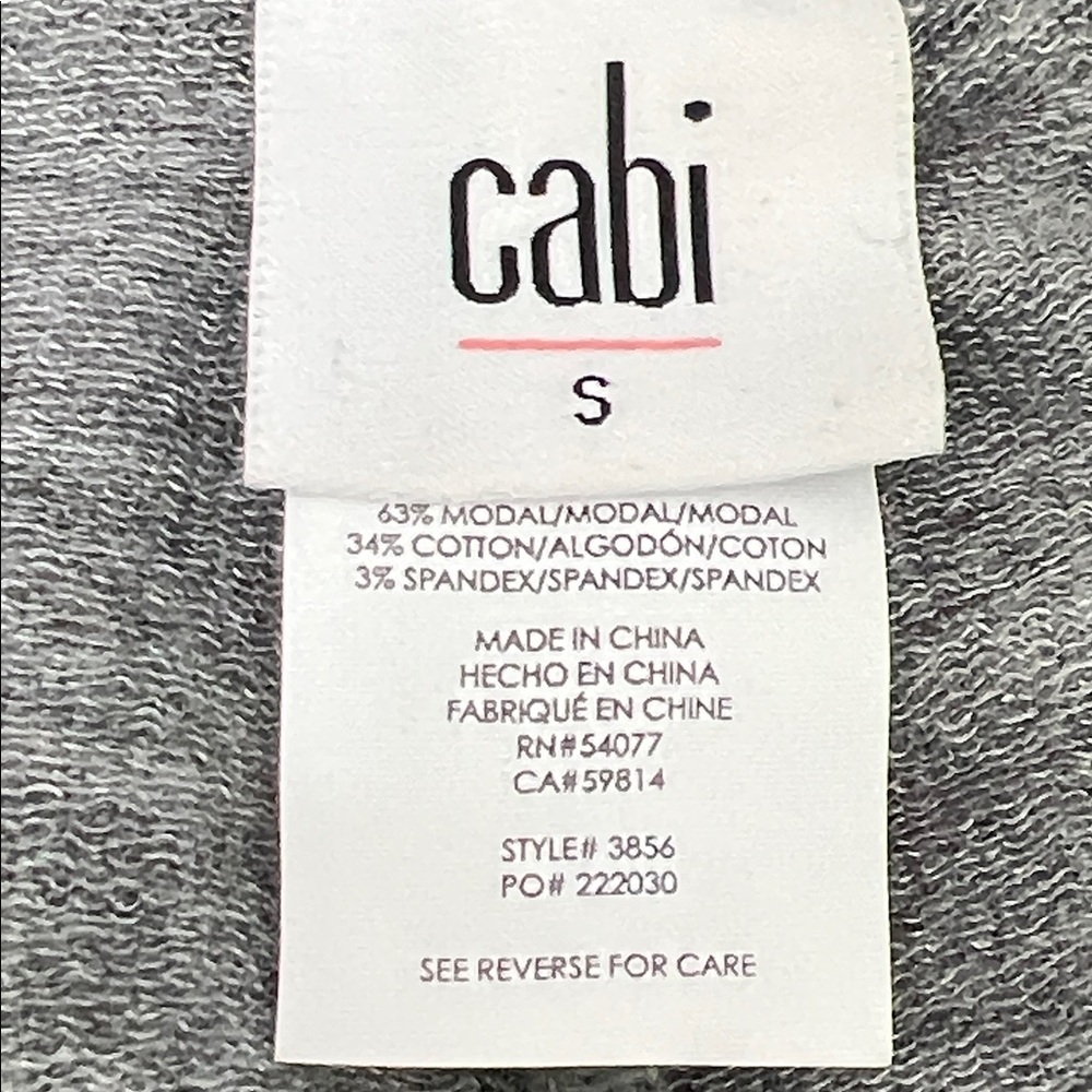 CABI M'Leggings Skirted Leggings Heathered Gray Sz S #3856 EUC - Picture 5 of 5